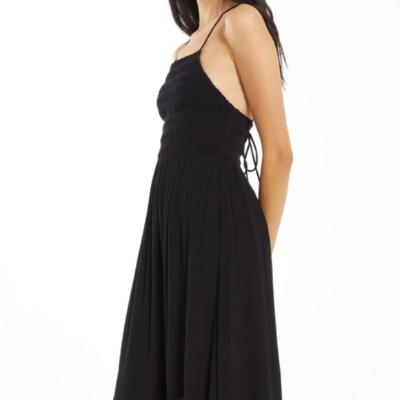 Black Z Supply Jazmin Maxi Dress - Picture 1 of 9